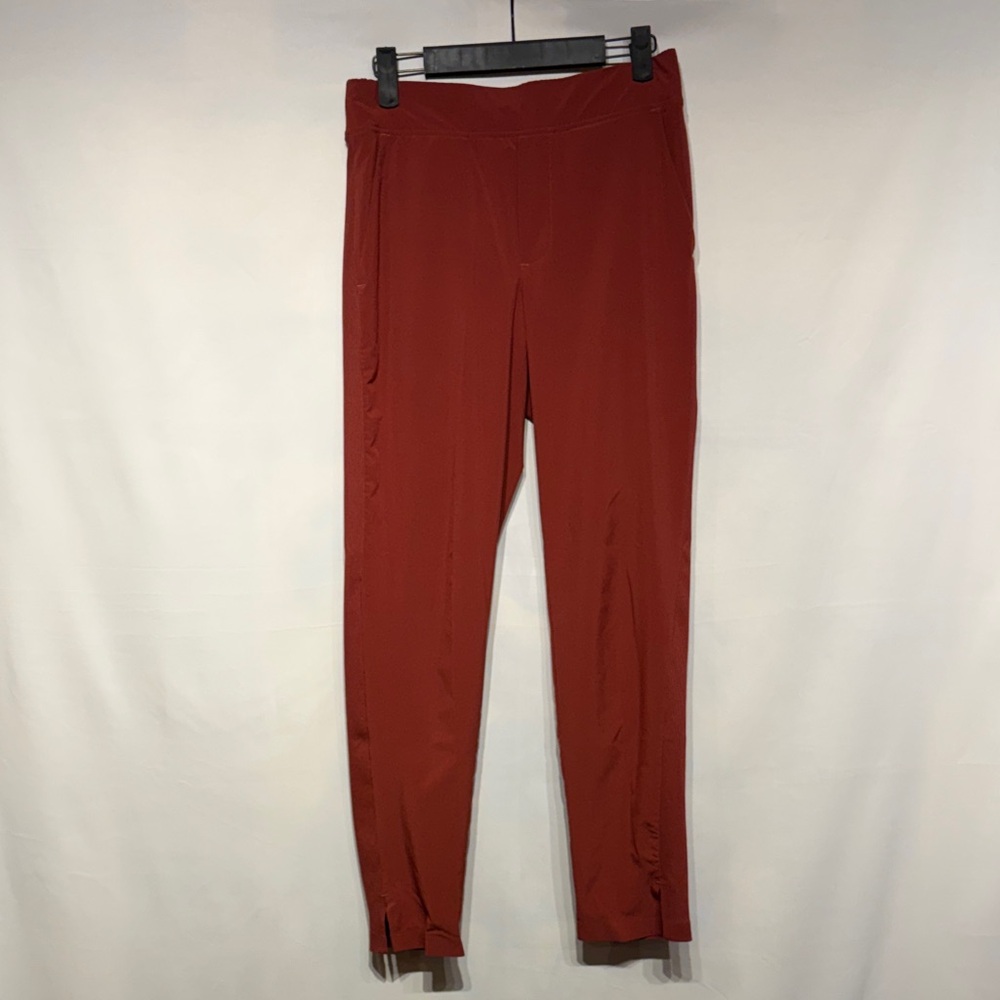 Athleta Brooklyn Mid-Rise Ankle Pant Cinnamon Red Size 0 - Picture 3 of 12